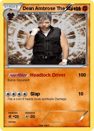 Pokemon Dean Ambrose The Shield