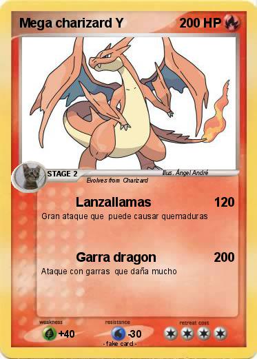 Pokemon Mega charizard Y