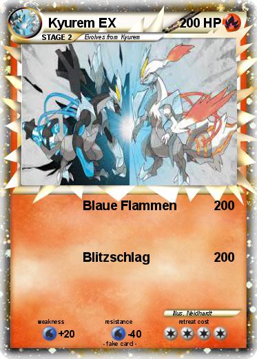 Pokemon Kyurem EX