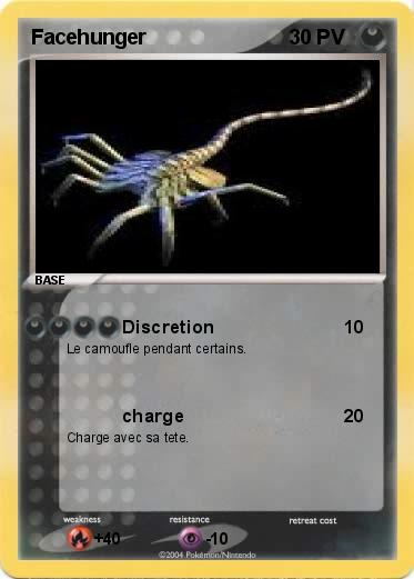 Pokemon Facehunger