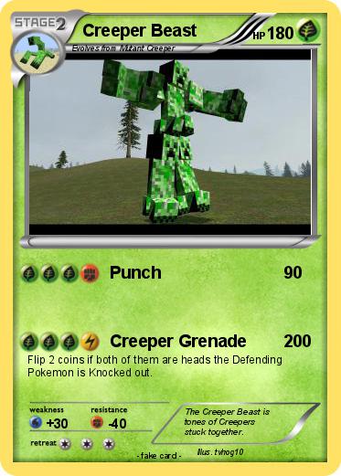 Pokemon Creeper Beast