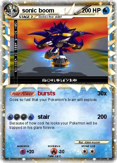 Pokemon sonic boom