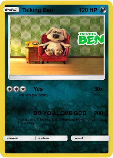 Pokemon Talking Ben