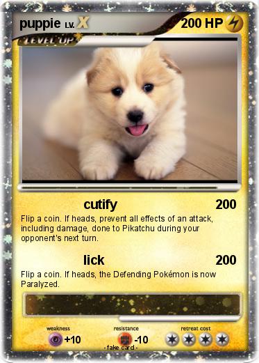 Pokemon puppie