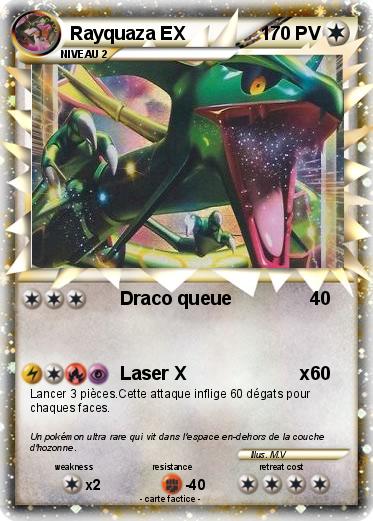 Pokemon Rayquaza EX