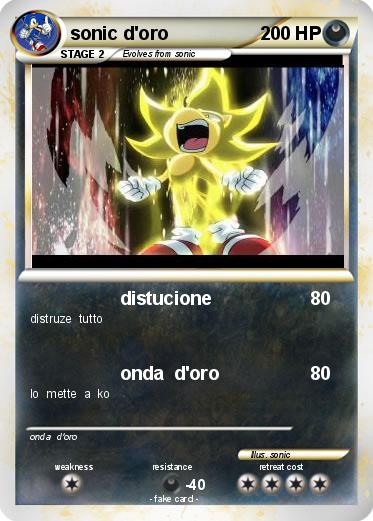 Pokemon sonic d'oro