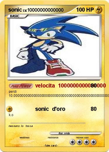 Pokemon sonic