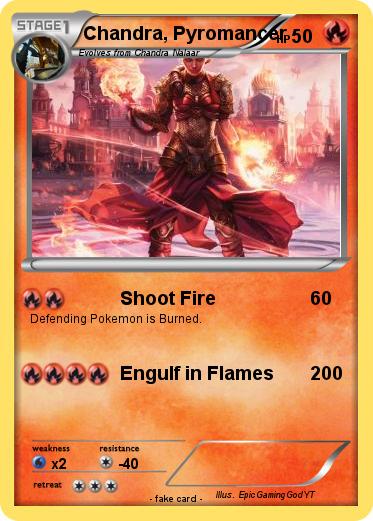 Pokemon Chandra, Pyromancer