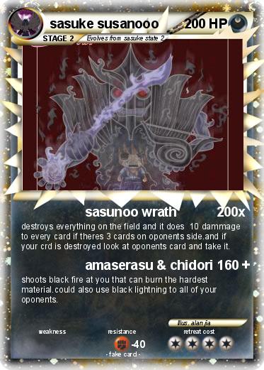 Pokemon sasuke susanooo