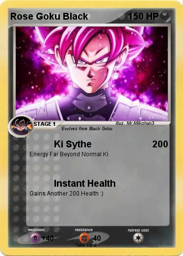 Pokemon Rose Goku Black