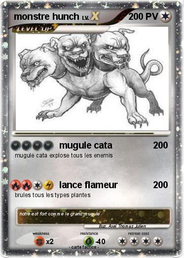 Pokemon monstre hunch