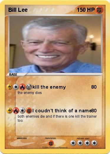 Pokemon Bill Lee