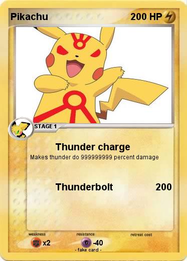 Pokemon Pikachu