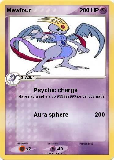 Pokemon Mewfour
