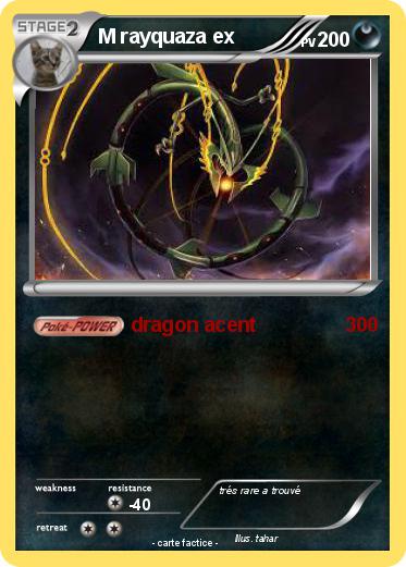 Pokemon M rayquaza ex