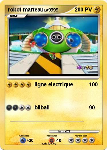 Pokemon robot marteau