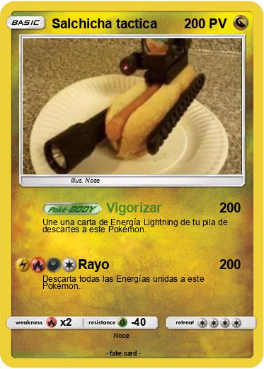 Pokemon Salchicha tactica