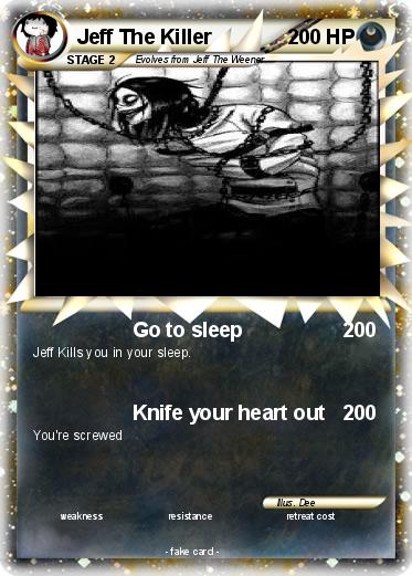 Pokemon Jeff The Killer