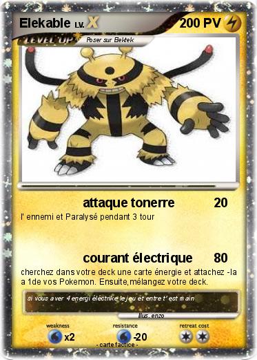 Pokemon Elekable