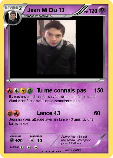 Pokemon Jean Mi Du 13