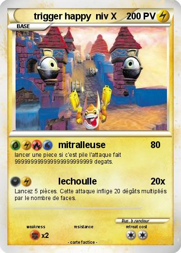 Pokemon trigger happy  niv X