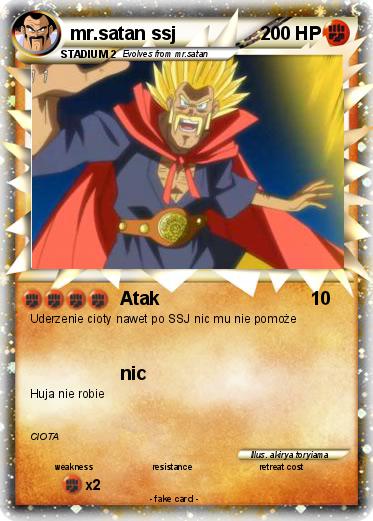 Pokemon mr.satan ssj