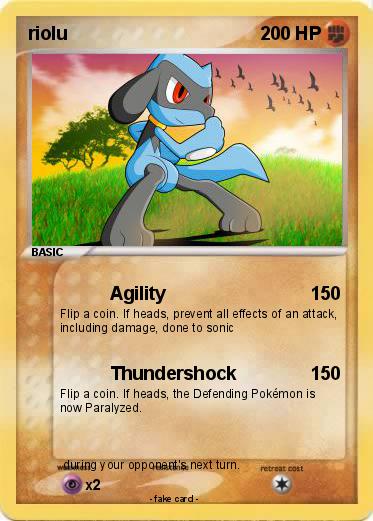 Pokemon riolu