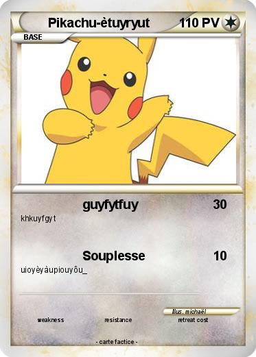 Pokemon Pikachu-ètuyryut