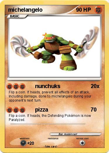 Pokemon michelangelo