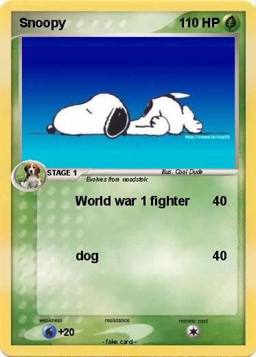 Pokemon Snoopy
