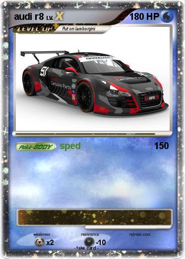 Pokemon audi r8