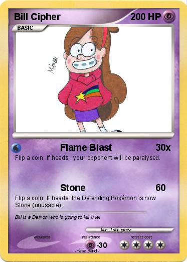 Pokemon Bill Cipher