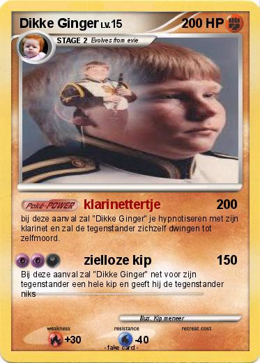 Pokemon Dikke Ginger