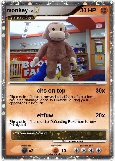 Pokemon monkey