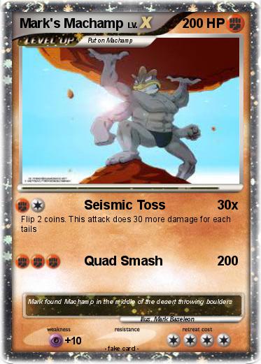 Pokemon Mark's Machamp