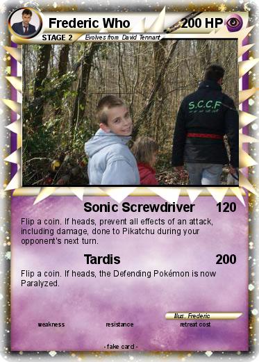 Pokemon Frederic Who