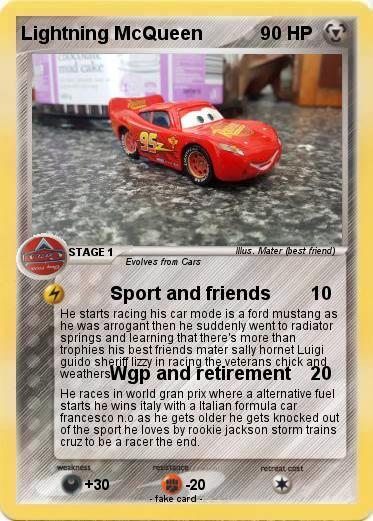 Pokemon Lightning McQueen