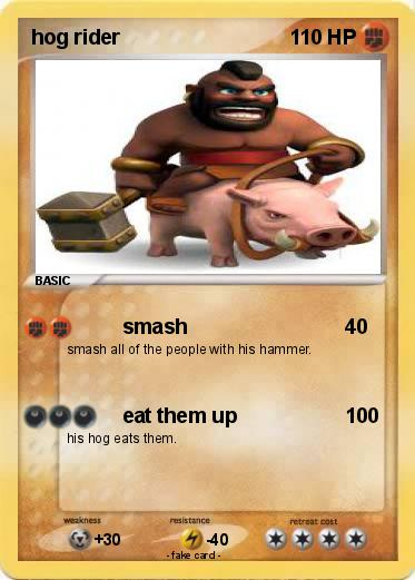 Pokemon hog rider