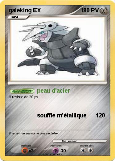 Pokemon galeking EX