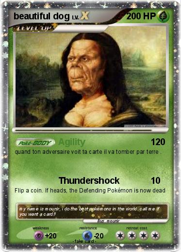 Pokemon beautiful dog