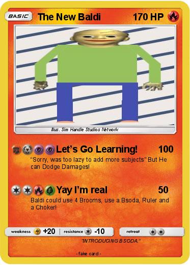 Pokemon The New Baldi