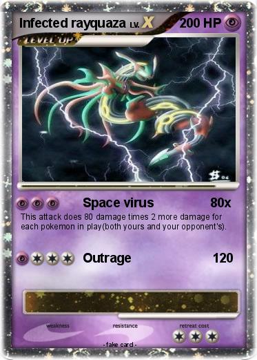 Pokemon Infected rayquaza