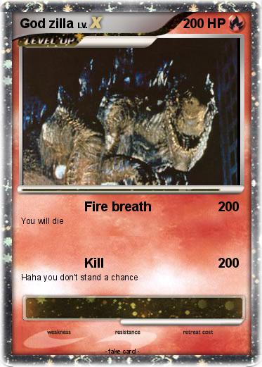 Pokemon God zilla
