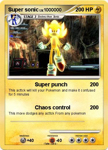 Pokemon Super sonic