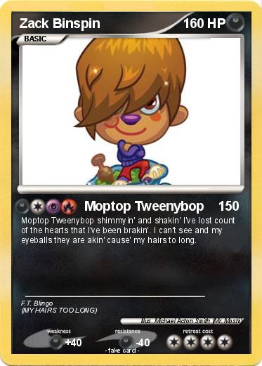 Pokemon Zack Binspin