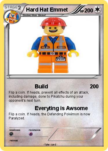 Pokemon Hard Hat Emmet