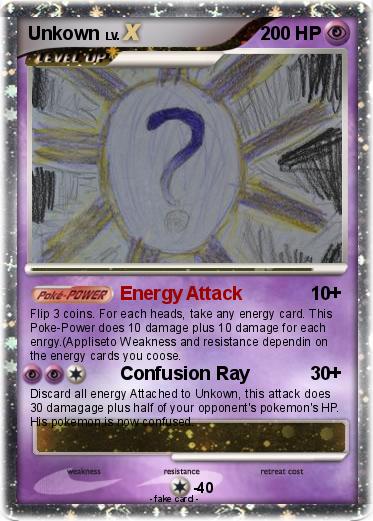 Pokemon Unkown