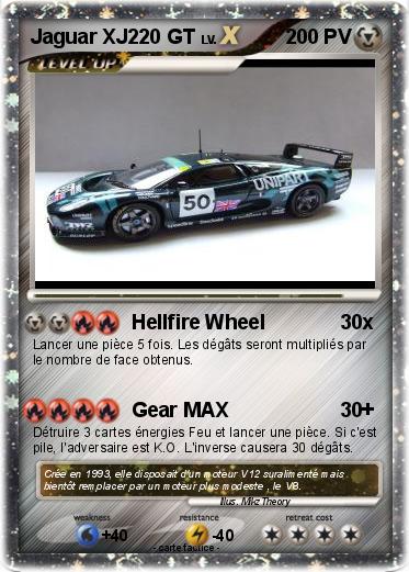 Pokemon Jaguar XJ220 GT