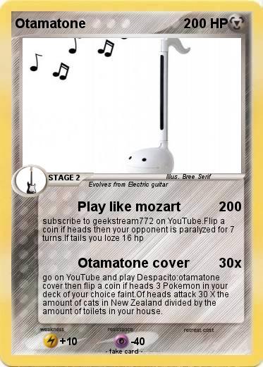 Pokemon Otamatone