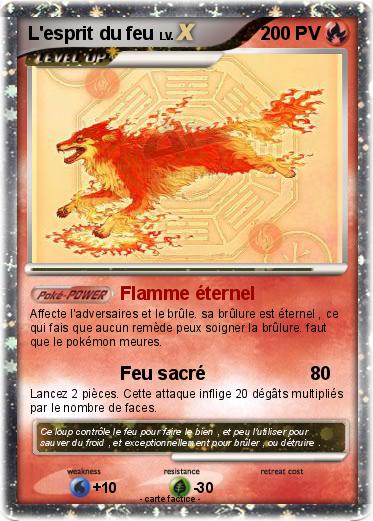 Pokemon L'esprit du feu